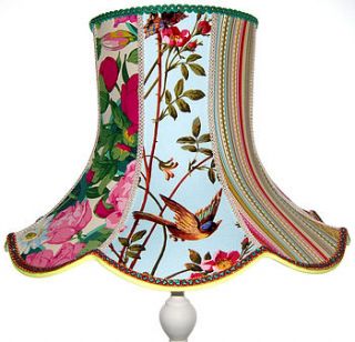 alice patchwork lampshade by beauvamp