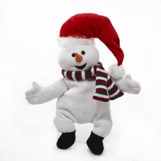 Kurt Adler Animated Snowman   Rolls Back and Forth with Laughing Sound   Holiday Figurines
