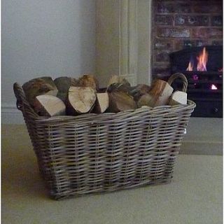 large log basket by marquis & dawe