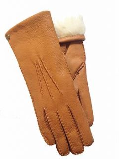 women's harcombe rabbit fur lined gloves by st gabriel's