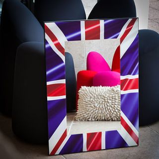union jack frame mirror by made 2 measure mirrors