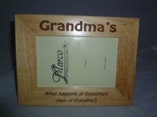 What Happens At Grandmas Stays At Grandmas 4x6 Picture Frame   Childrens Picture Frames