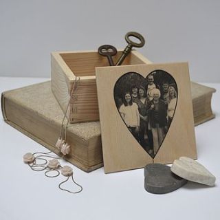 personalised wooden jewellery box by northern logic