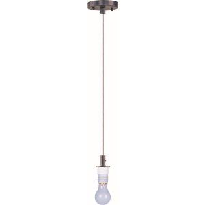 ET2 Lighting ET2 ES92001 BZ Bronze Carte 1 Light Pendant