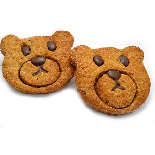 pack of two teddy bear dog treats by doggielicious