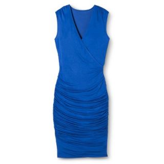 Mossimo Womens Cross Over Dress   Parrish Blue XS