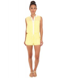 Dolce Vita Annelise Tank Romper Womens Jumpsuit & Rompers One Piece (Yellow)