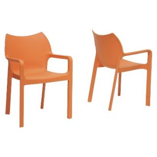 Dining Chair Wholesale Interiors Dining Chair Baxton Studio Orange Sorbet