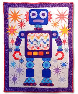 robot baby play mat by catching stars