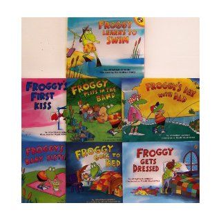 Froggy Mega Pack Froggy Gets Dressed; Froggy Learns to Swim; Froggy's Baby Sister; Froggy Plays in the Band; Froggy's Day with Dad; Froggy's First Kiss; Froggy Goes to Bed (7 Titles) Jonathan London 9780545083119 Books