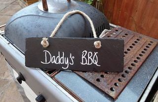 personalised slate sign by slate gift company