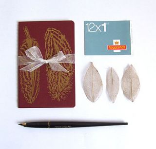 feathers pocket notebook by feltmeupdesigns