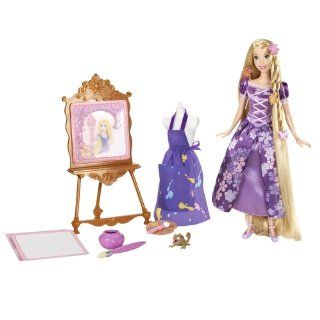Disney Tangled Royal Artist Rapunzel Doll Toys & Games