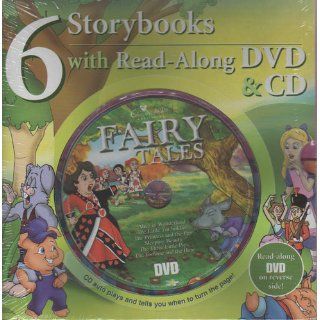 Fairy Tales 6 Storybooks with Read Along DVD & CD Creative Kids Publishing 9781554544608 Books