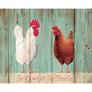 french hens magnetic notepad by lytton and lily vintage home & garden