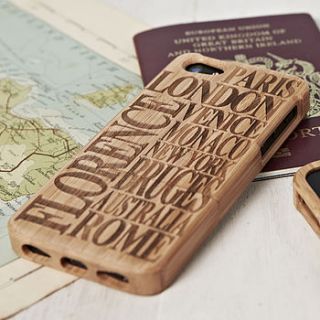 personalised destination case for iphone by sophia victoria joy