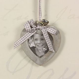 heart photo frame by lisa angel homeware and gifts