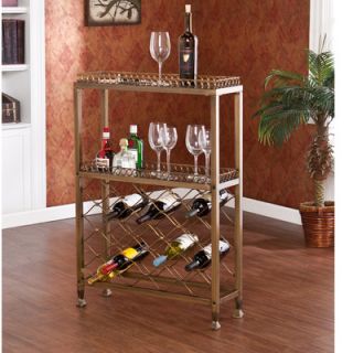 Wildon Home ® Colden Arabesque Wine Storage Bar