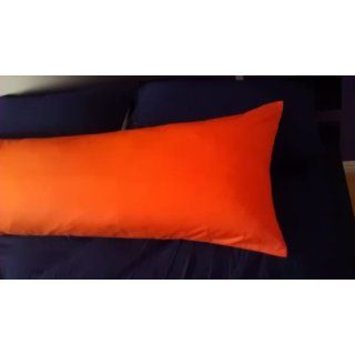 Cotton Body Pillow Cover (20" X 54") (Dart Green)   Throw Pillows