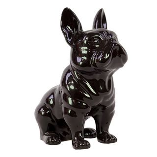 Woodland Imports Scintillating Bright Ceramic Dog Figurine