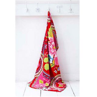 floral medallion beach towel by pi p studio by fifty one percent