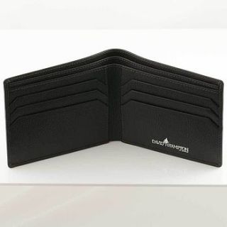 luxury leather billfold wallet by david hampton leather goods