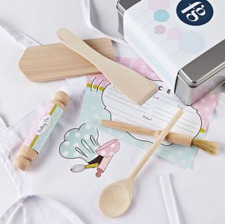 children's baking kit by feather grey parties
