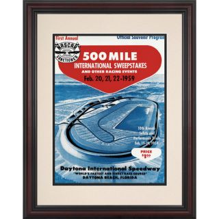 NASCAR Framed 8.5 x 11 Daytona 500 Program Print