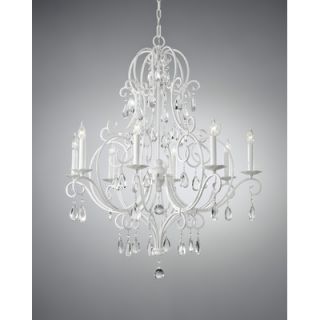 Feiss Chateau Blanc 8 Light Chandelier