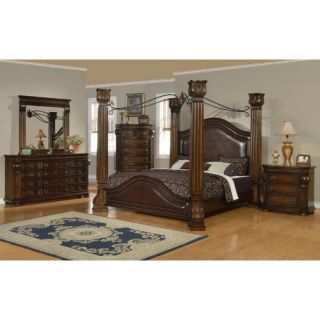 Heirloom Distressed Four Poster Bedroom Collection