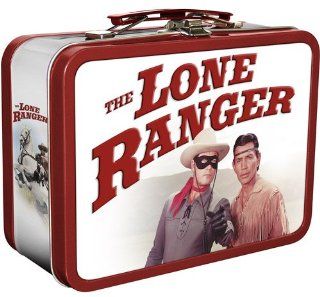 The Lone Ranger DVDs in Collectable Tin with Handle Jay Silverheels, Clayton Moore, 12 Episodes Movies & TV