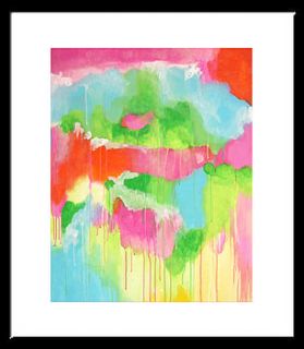 abstract contemporary print by rossana novella wall decor