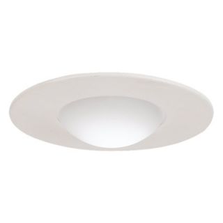 Sea Gull Lighting Recessed Shower Trim with Drop Frosted Glass in