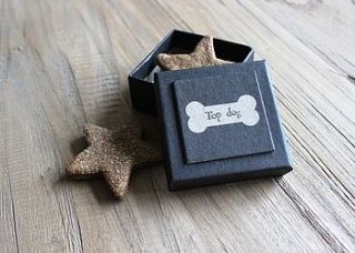 'top dog' christmas dog biscuits by hollyanna