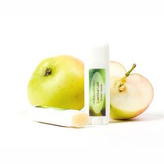 soothing apple natural lip balm by the bakewell soap company