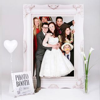 darling darcy photo booth frame and props by scene setter