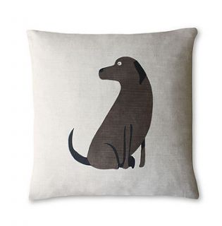 labrador cushion by fenella smith