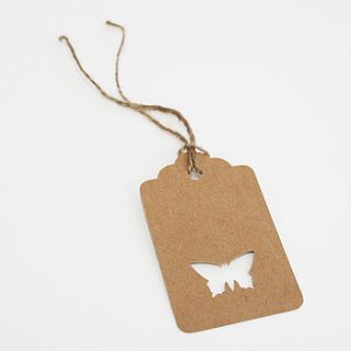 hand punched gift tags by petite honoré