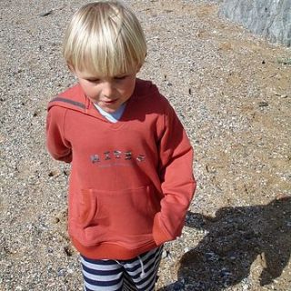 beach team hooded sweat by little mites