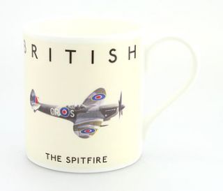 best of british spitfire mug by me and my car