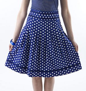 sukie spot print skirt by caro london