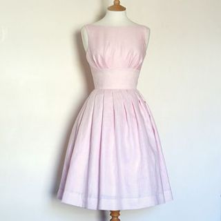 irish linen tiffany prom dress by dig for victory