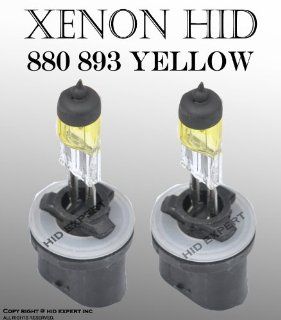 880 884 885 890 893 899 37.5W x2 pcs YELLOW Fog Light Xenon HID Replace Bulbs ABL Automotive
