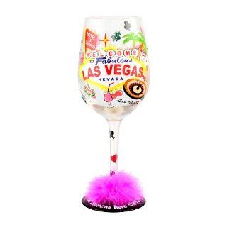 Top Shelf Las Vegas What Happens Here, Stays Here Wine Glass Vegas Lolita Wine Glasses Kitchen & Dining
