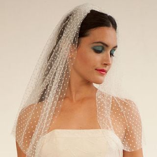 polkadot veil by faulkner & carter london