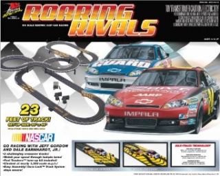 Life Like Roaring Rivals Electric Race Set   NASCAR Toys & Games
