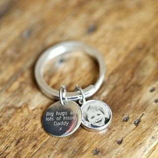 personalised family key ring by between you & i