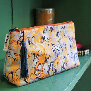 oaxaca marbled wash bag by whitehorn