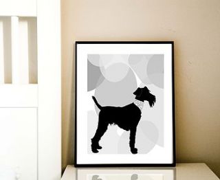 welsh terrier dog fine art print by indira albert