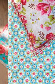 blossom rose fitted bed sheet by pip studio by fifty one percent